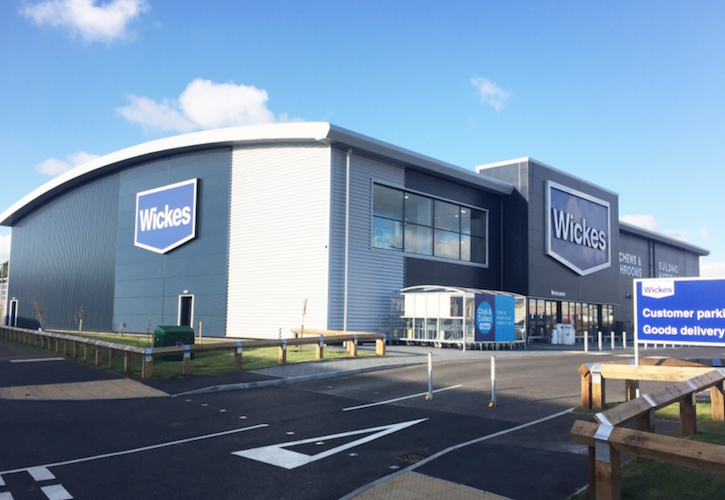 Wickes reopens six stores on a trial basis