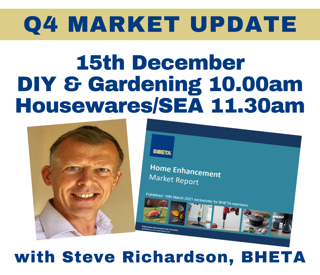 BHETA quarterly market presentations to be held on 15th December